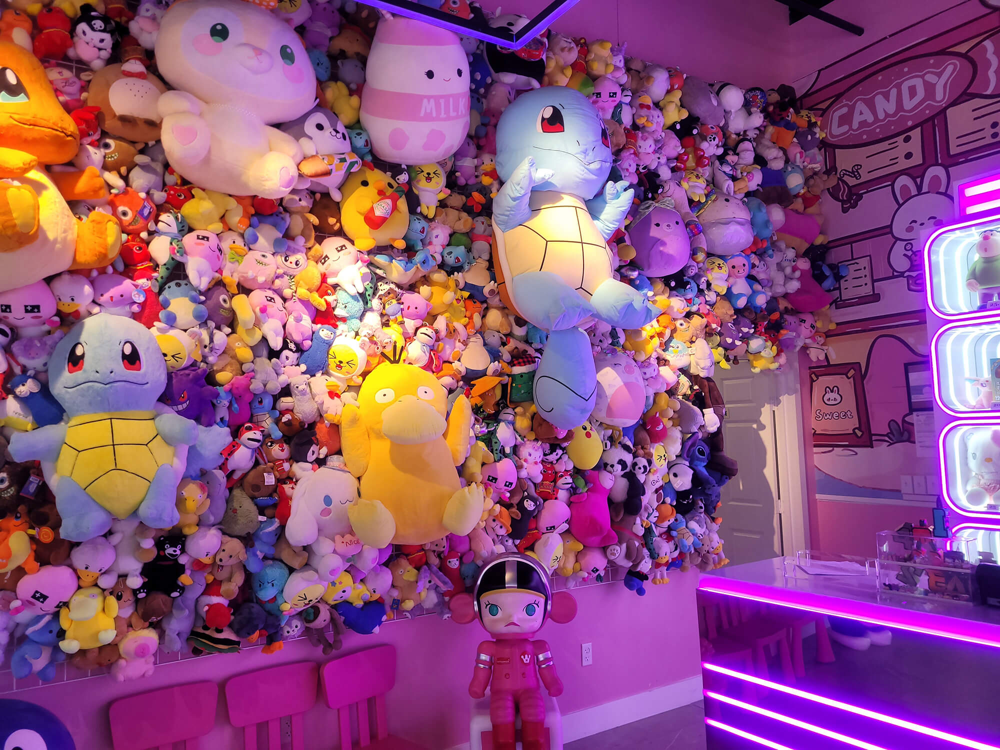 claw city with plushie