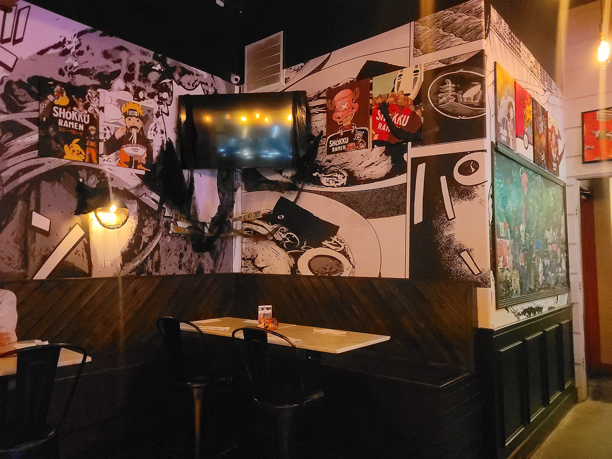 Shokku Ramen anime wall