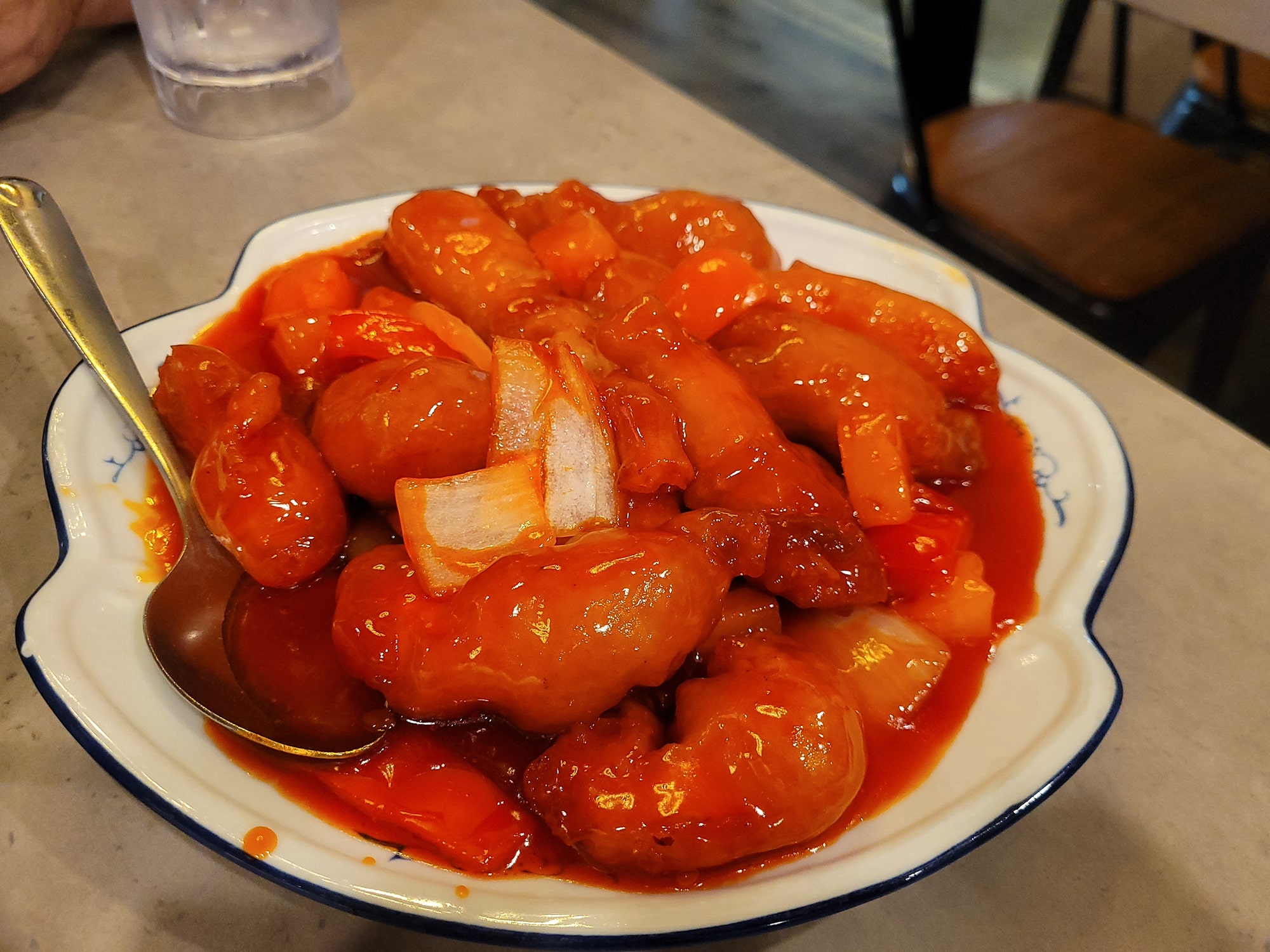 sweet and sour chicken