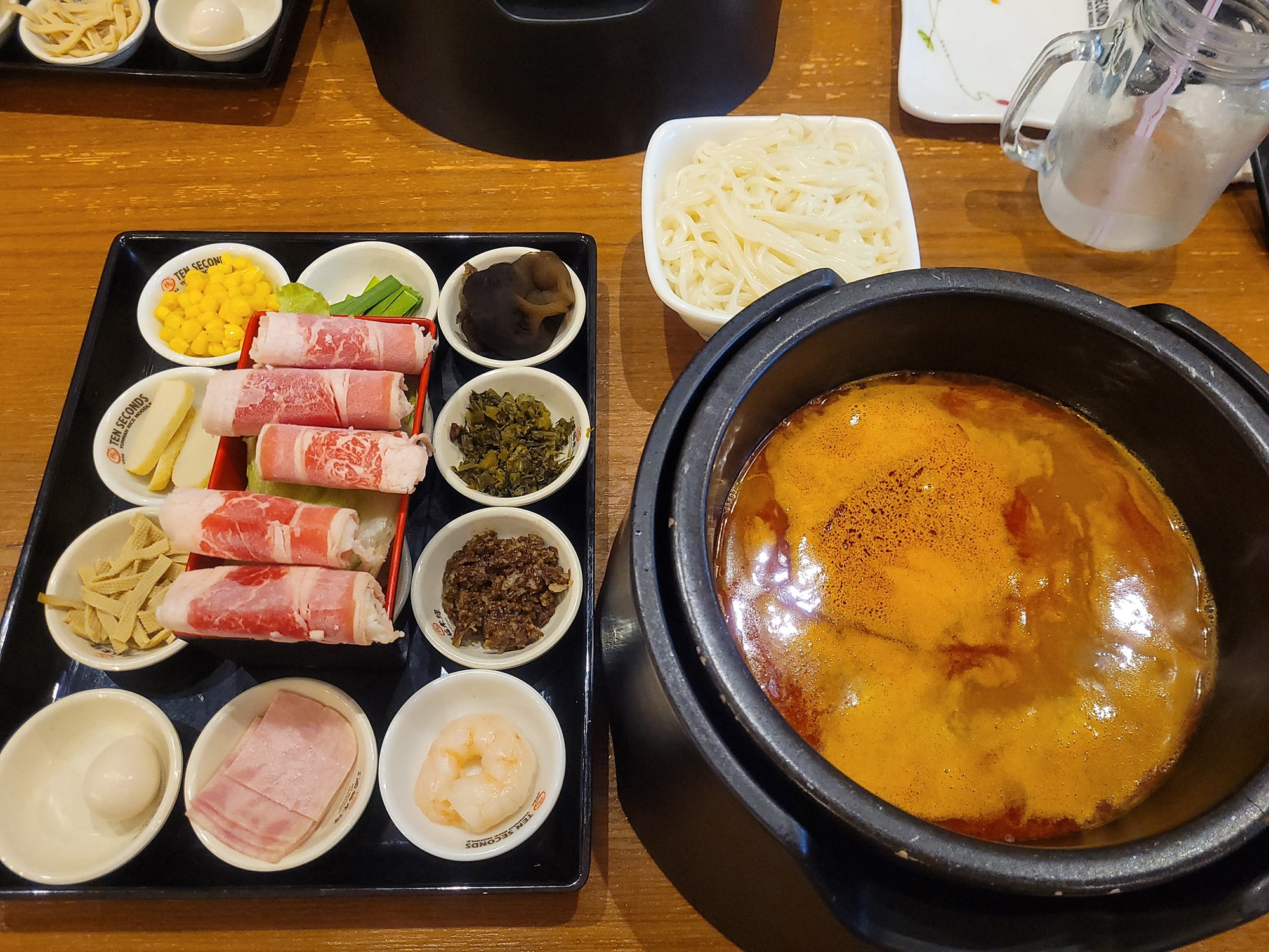 10 second hot pot mala soup